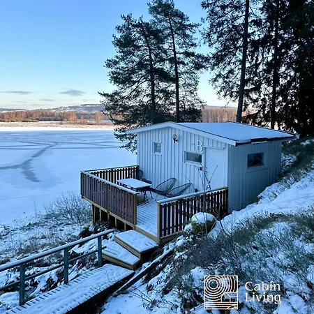 Close To Nature Cabin, Sauna, Oyeren View, Oslo Vicinity 度假居 *